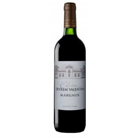 Château DEYREM VALENTIN 2017-Etiquettes tâchées